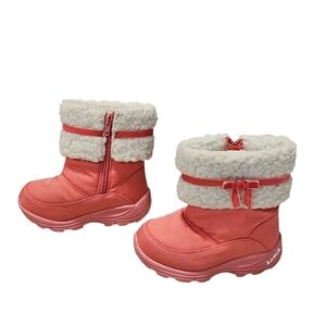 Kamik Pink/White Winter Boots